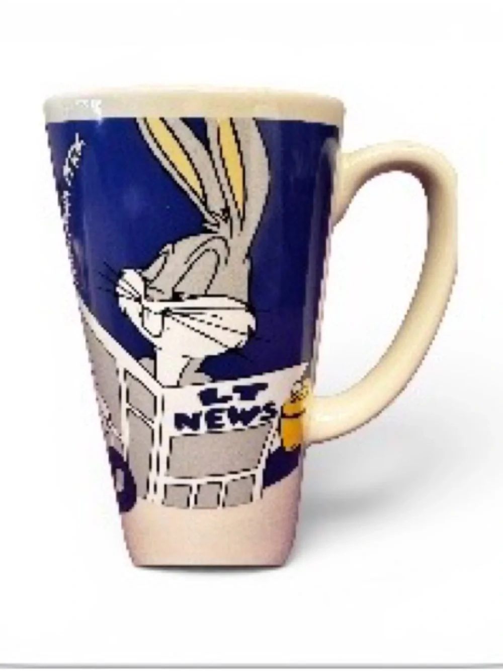 Looney Tunes Bugs Bunny Blue Ceramic Coffee Mug